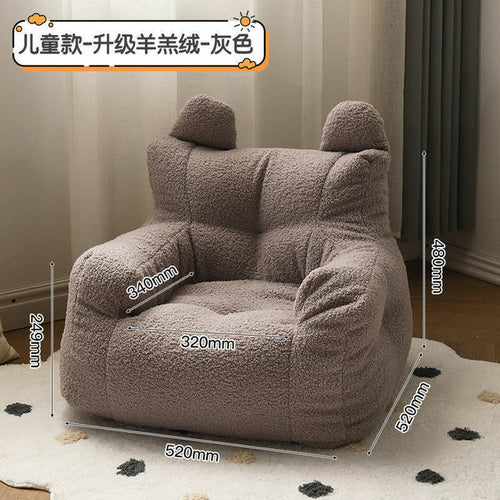 Kinder-Sofa im Cartoon-Stil zum Lesen und Entspannen