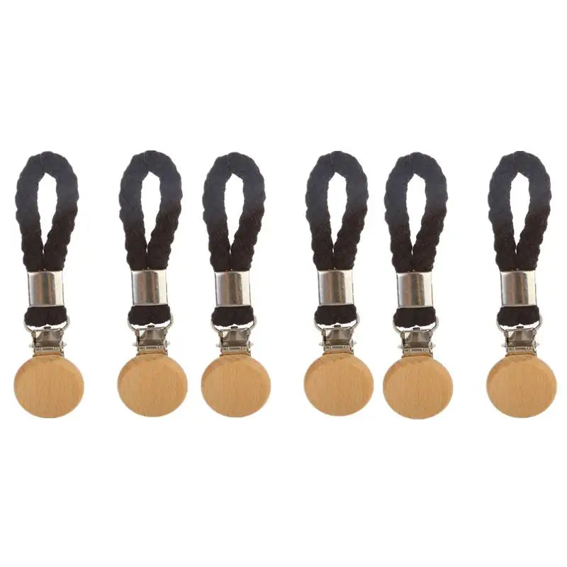 Handtuchclips mit Aufhängeschlaufe für Küche und Bad