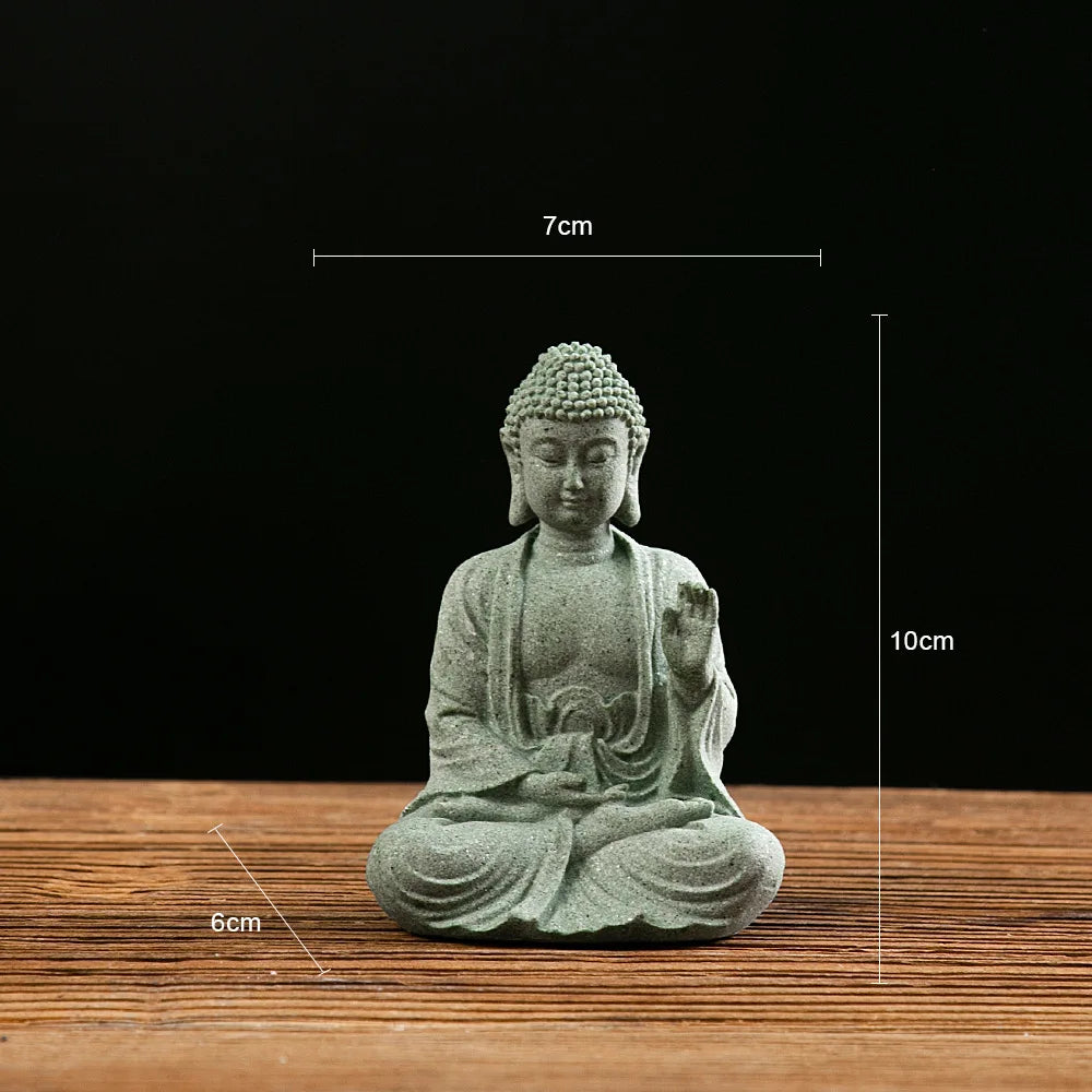 Mini-Buddha-Figur für Zen-Dekoration
