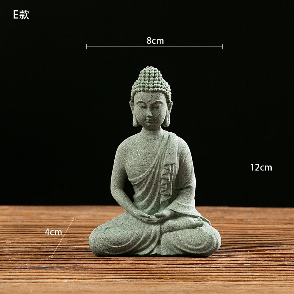 Mini-Buddha-Figur für Zen-Dekoration