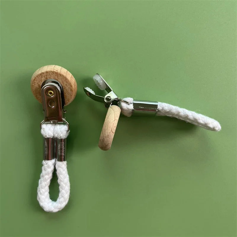 Handtuchclips mit Aufhängeschlaufe für Küche und Bad