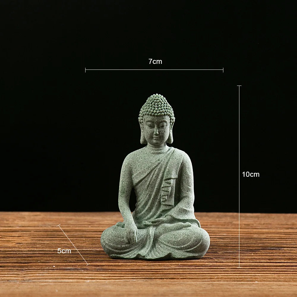 Mini-Buddha-Figur für Zen-Dekoration