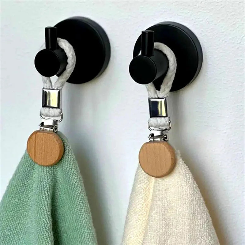 Handtuchclips mit Aufhängeschlaufe für Küche und Bad