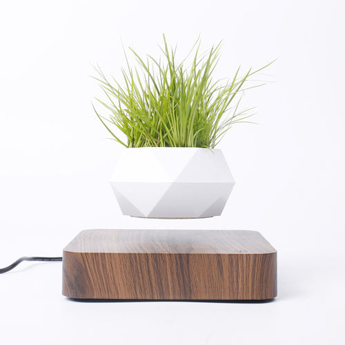 Neuheit Schwebende Rotation Blumentopf Magnetische Levitation FlowerPot