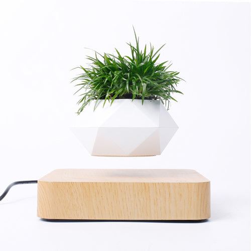 Neuheit Schwebende Rotation Blumentopf Magnetische Levitation FlowerPot